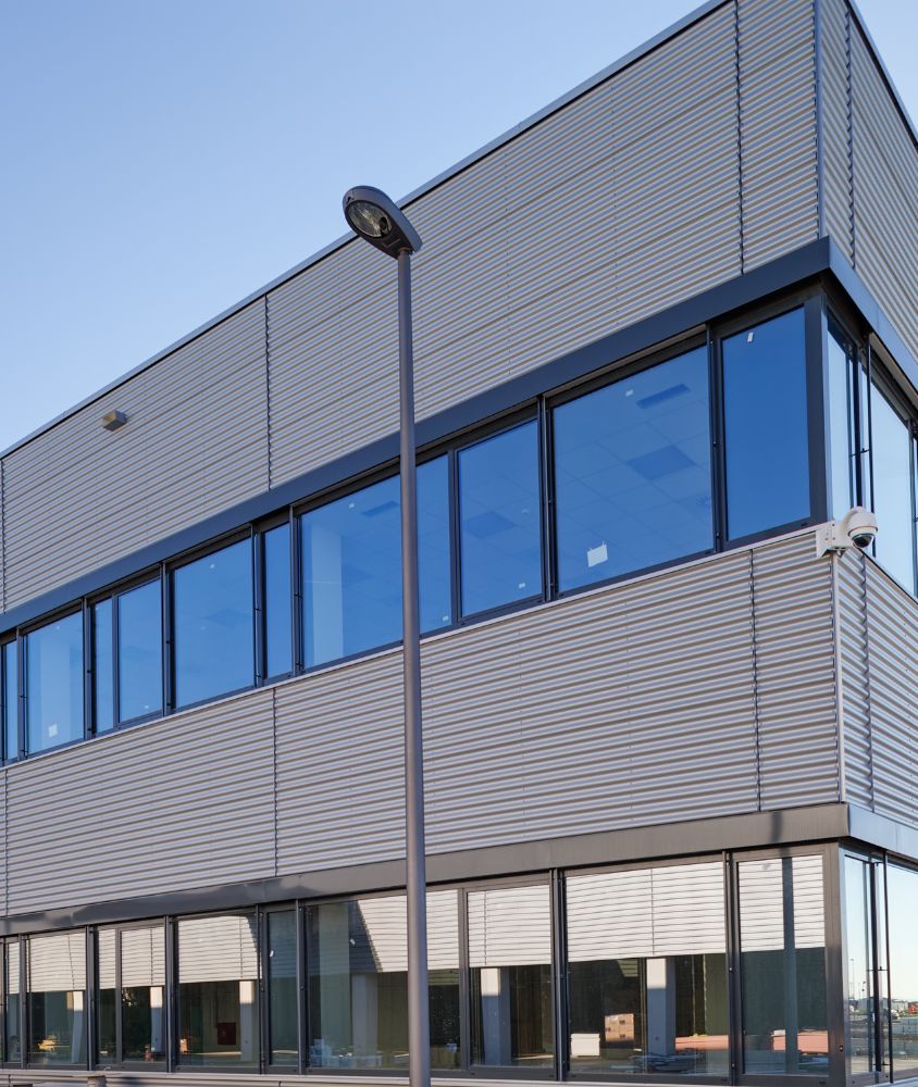 fachada de vidro em Ponta Grossa